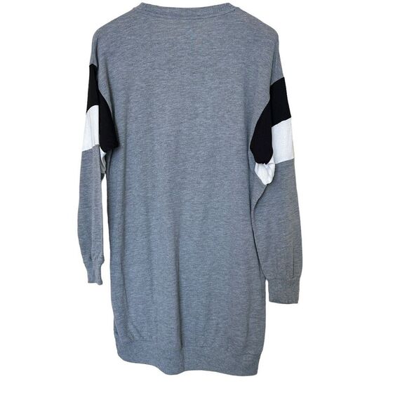 Creepy Crew Nightmare Before Christmas Didn’t Tunic Sweater Grey Black Jack Med - Picture 2 of 8